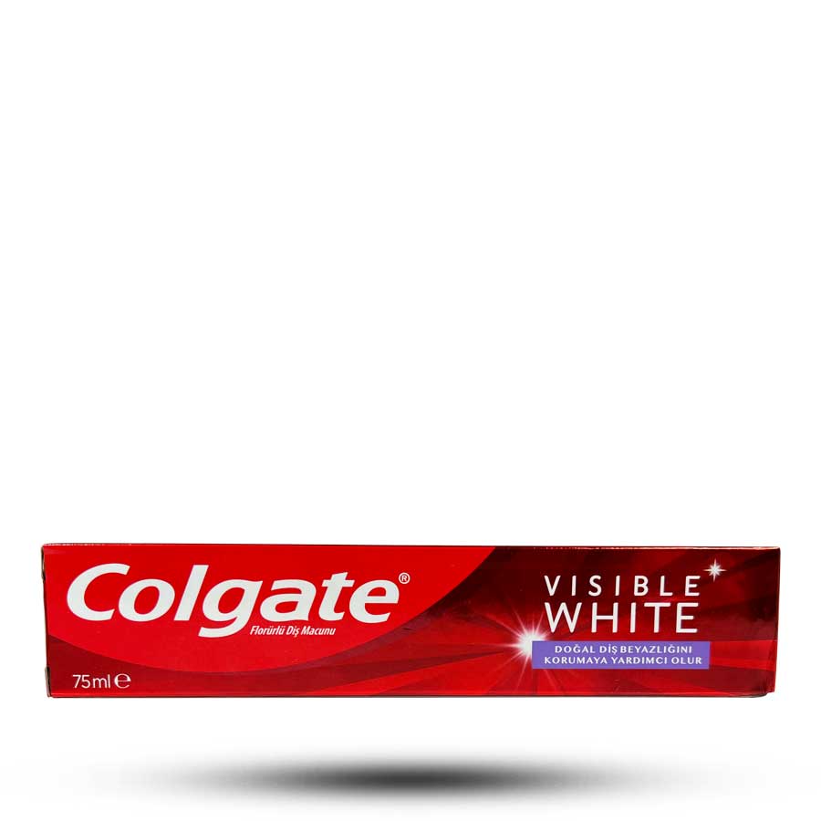 خمیر دندان کلگیت Colgate مدل Visible White سفید کننده قوی